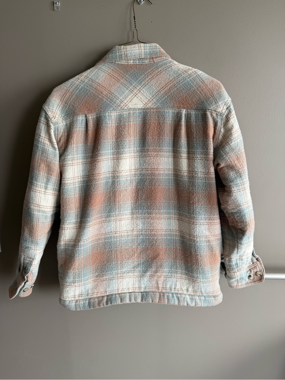 TNA Prospect Shirt Jacket Plaid Lightweight - Picture 4 of 6